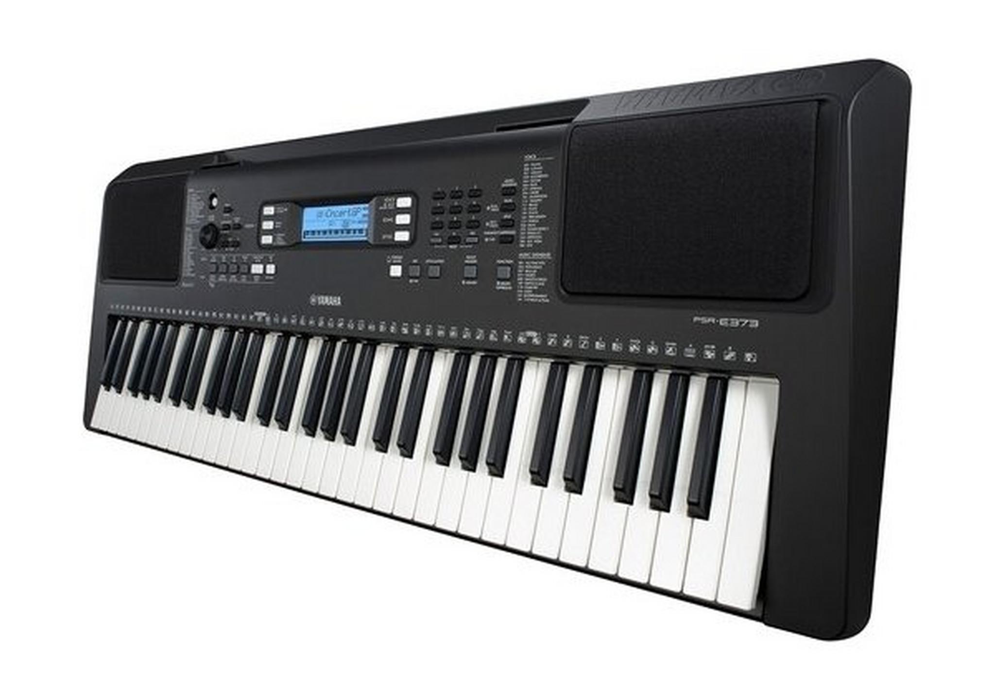 لوحة مفاتيح موسيقية ياماها محمولة 61 مفتاحًا حساس للمس - (PSR-E373)