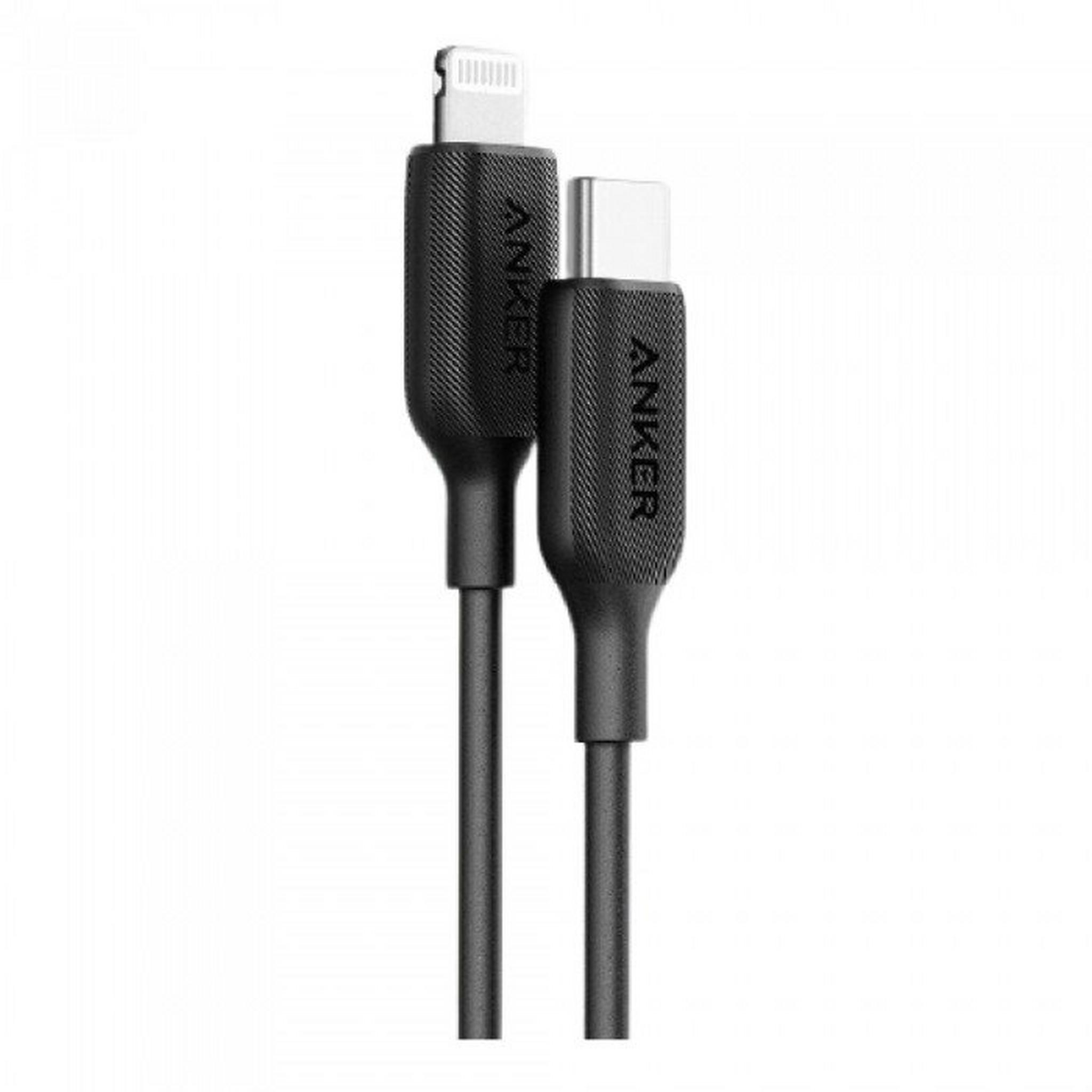 Anker Powerline III USB-C to Lighting (1.8m/6ft) Cable - Black