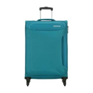 Buy American tourister holiday spinner soft luggage - 68cm medium size - teal in Kuwait