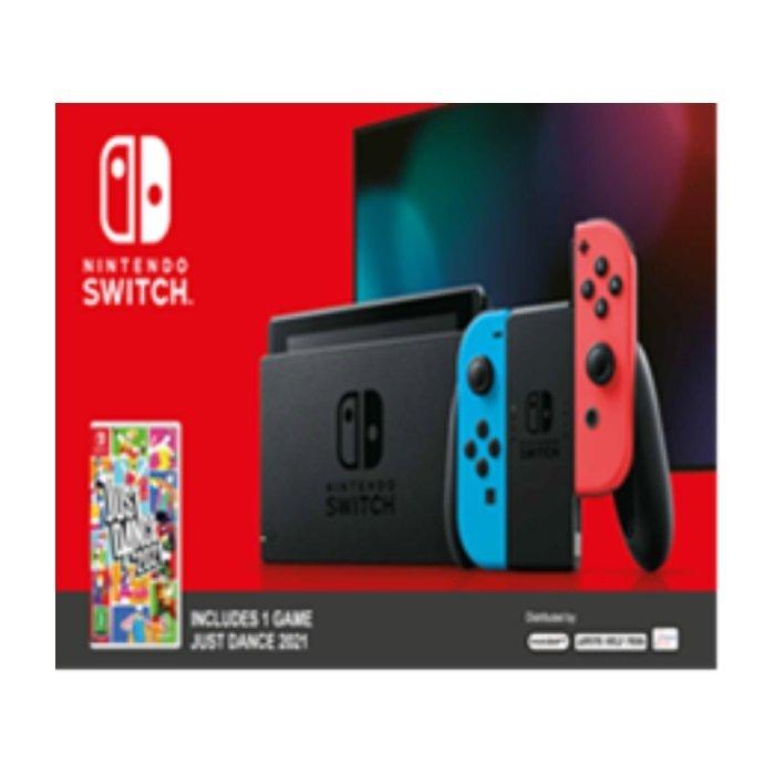 Nintendo Switch Extended Battery Console + Just Dance 2021 Game Price in Kuwait Xcite