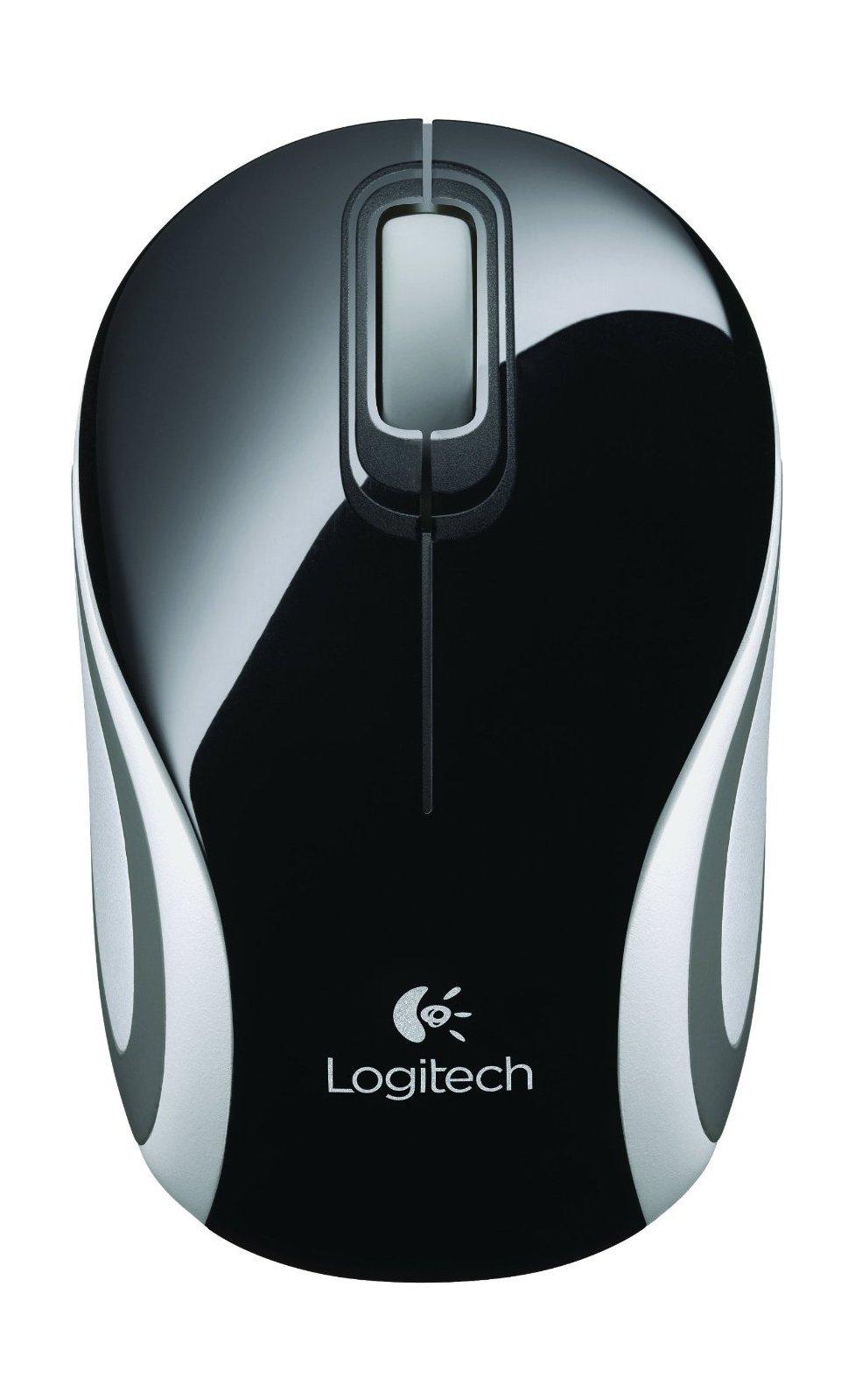 Logitech M187 Mini Wireless Mouse - Black