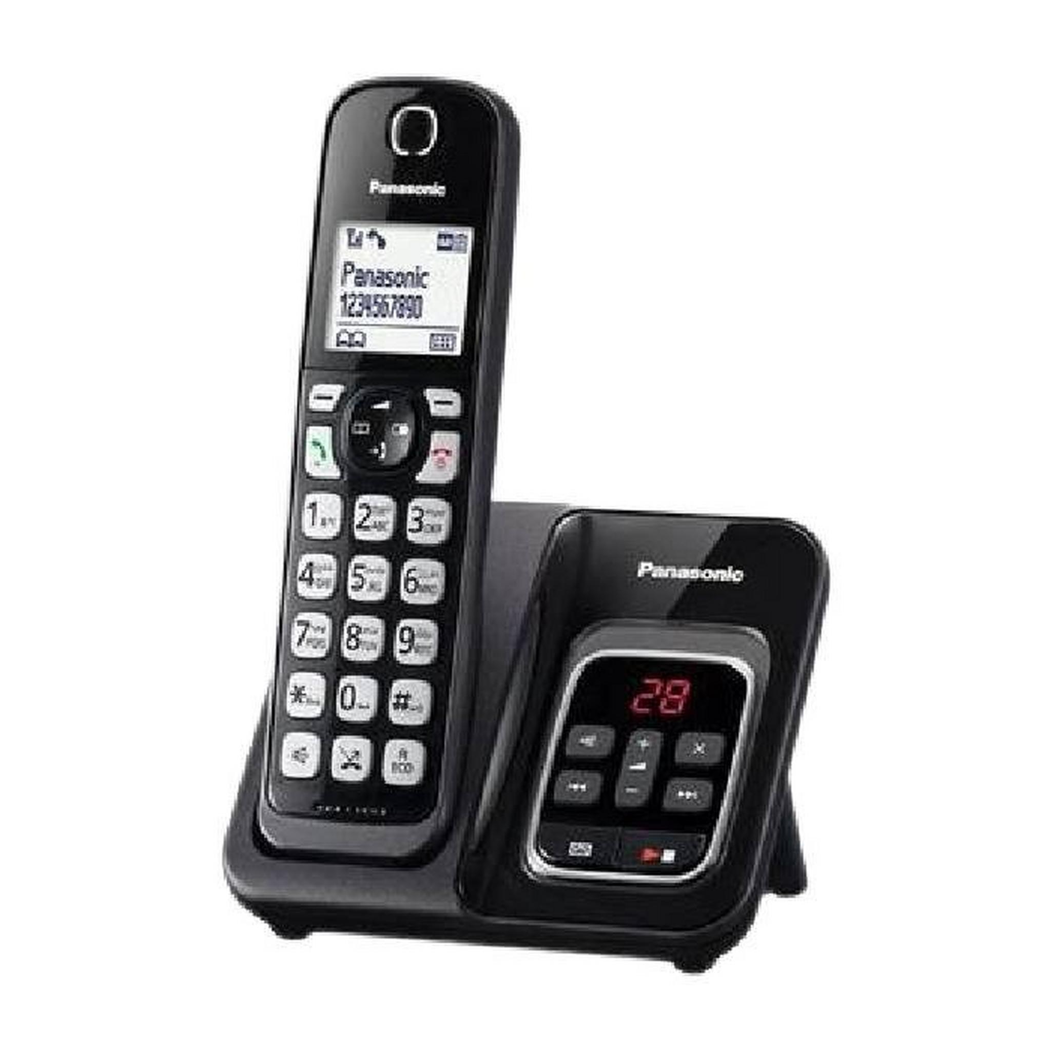 Panasonic Digital Cordless Phone - (KX-TGD520UEB) Black