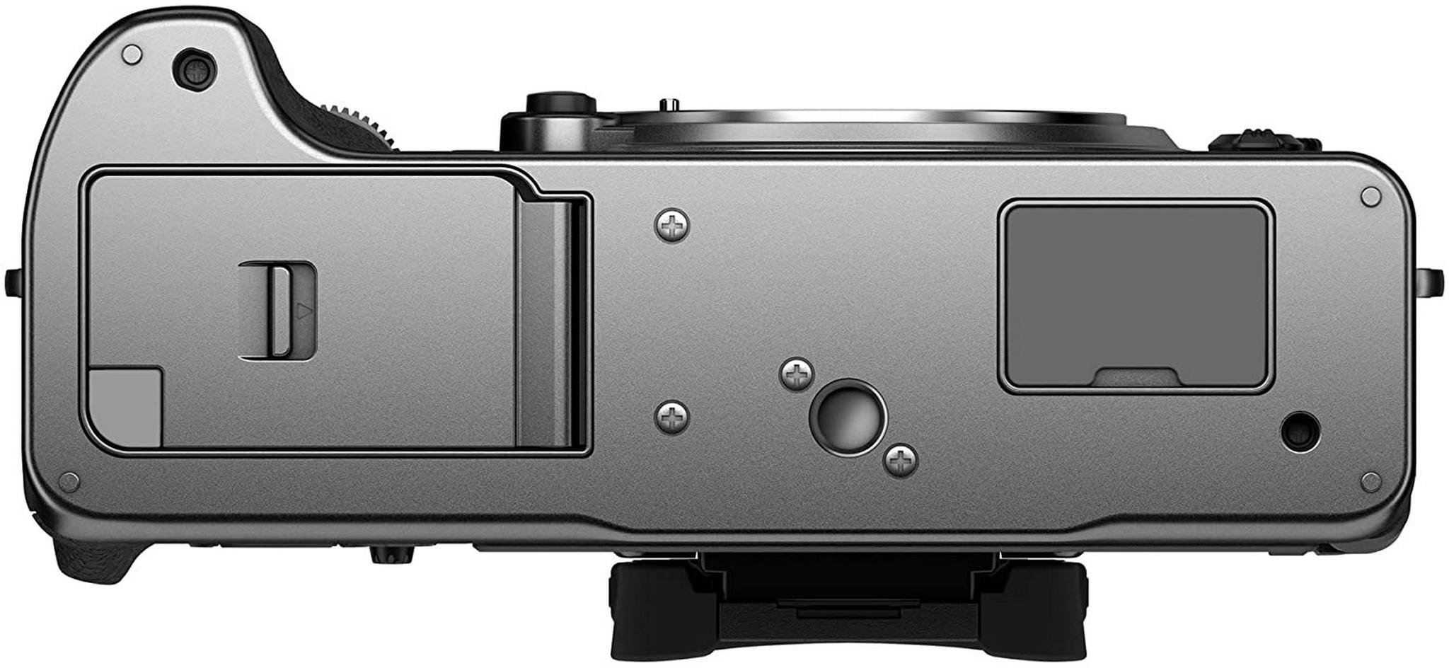كاميرا فوجي فيلم الرقمية إكس – تي4 بدون مرآه (هيكل فقط) – فضي