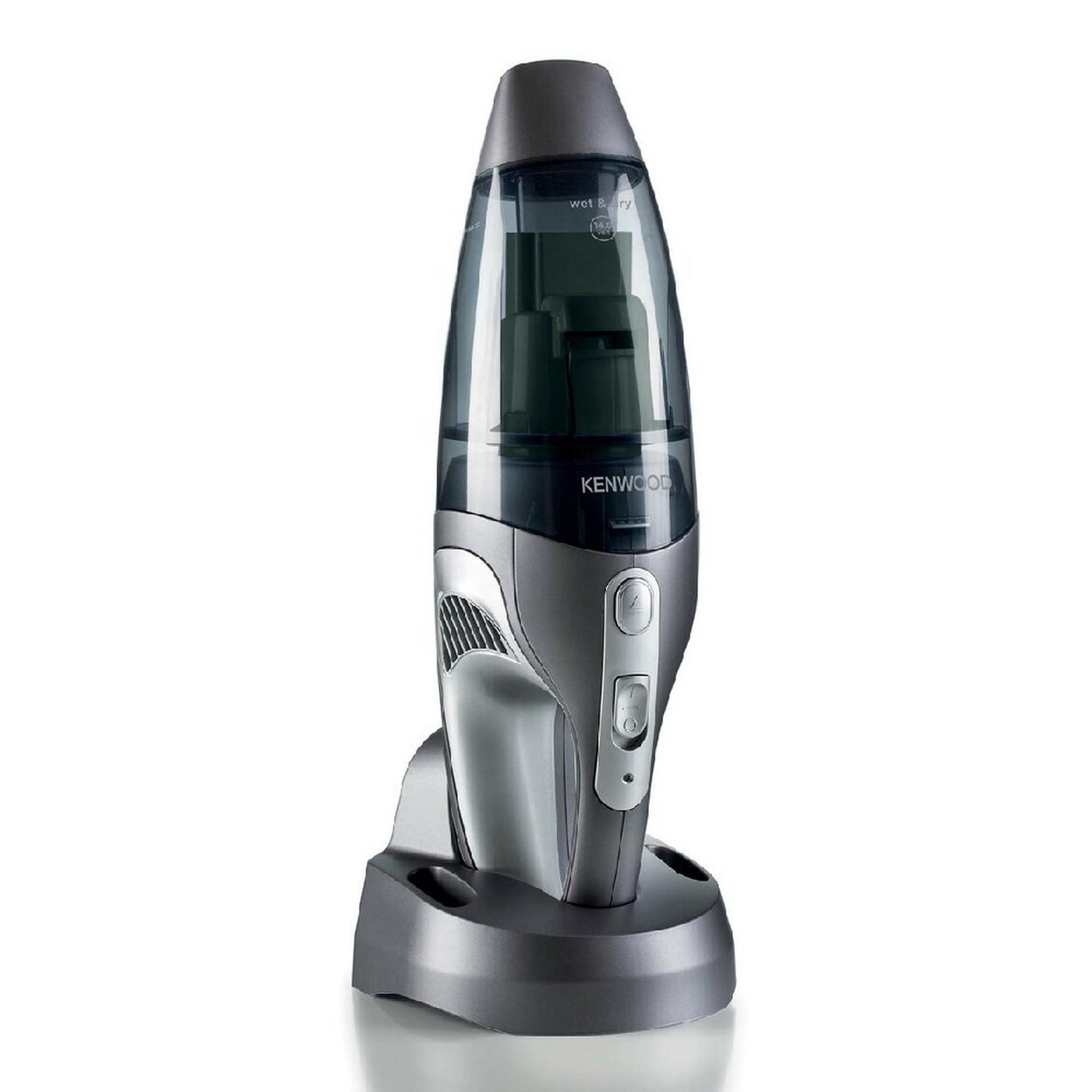 Kenwood Handheld Wet & Dry Vacuum Cleaner, 120 W, 0.5 Liter, HVP19.000SI - Silver