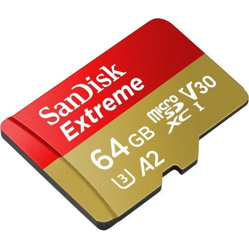 SanDisk 64GB Extreme UHS-I microSDXC Memory Card