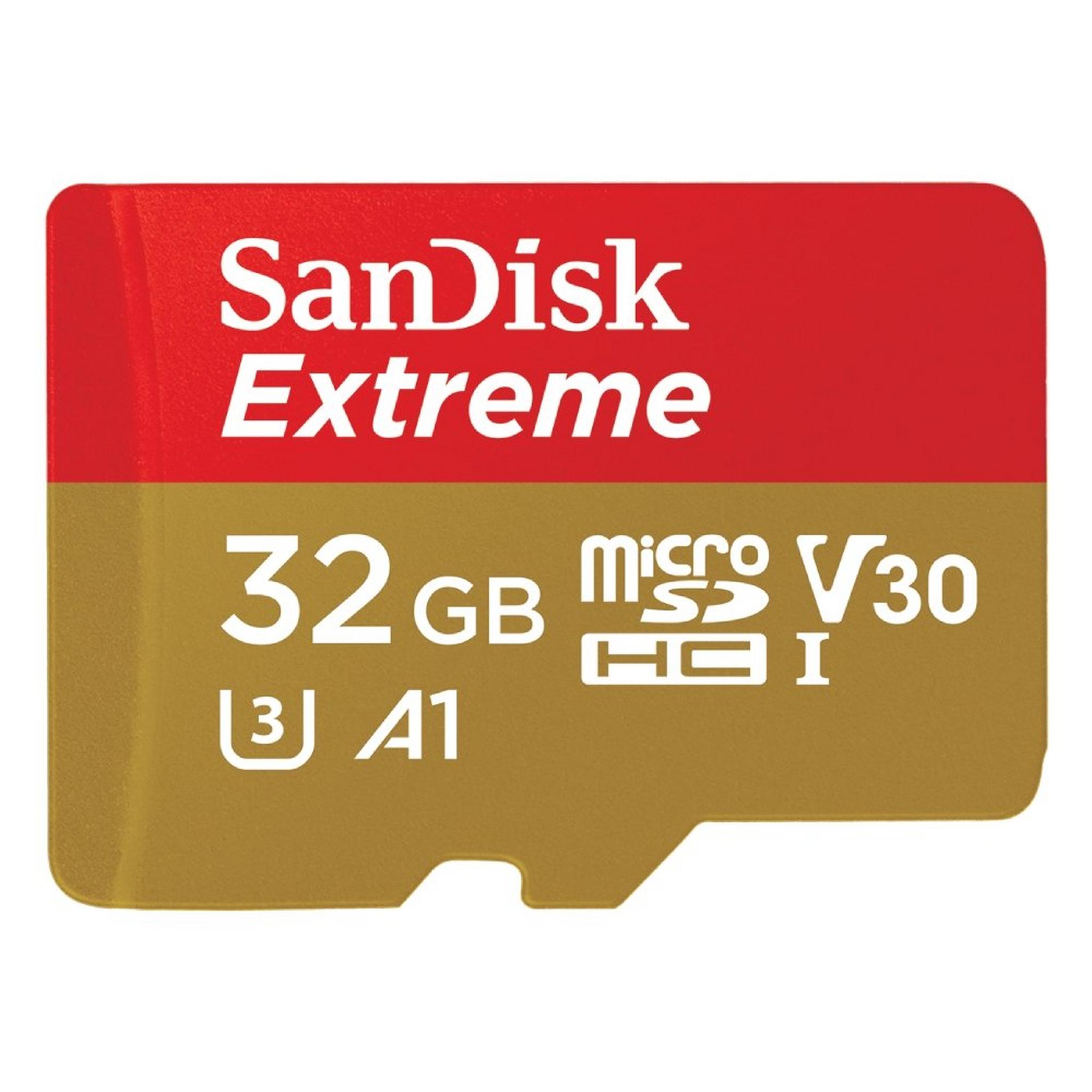 SanDisk 32GB Extreme microSDHC Class 10 U3