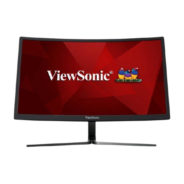 شاشة ألعاب منحنية كاملة الوضوح 144 هرتز حجم 24 بوصة من فيوسونيك (VX2458-C-mhd)