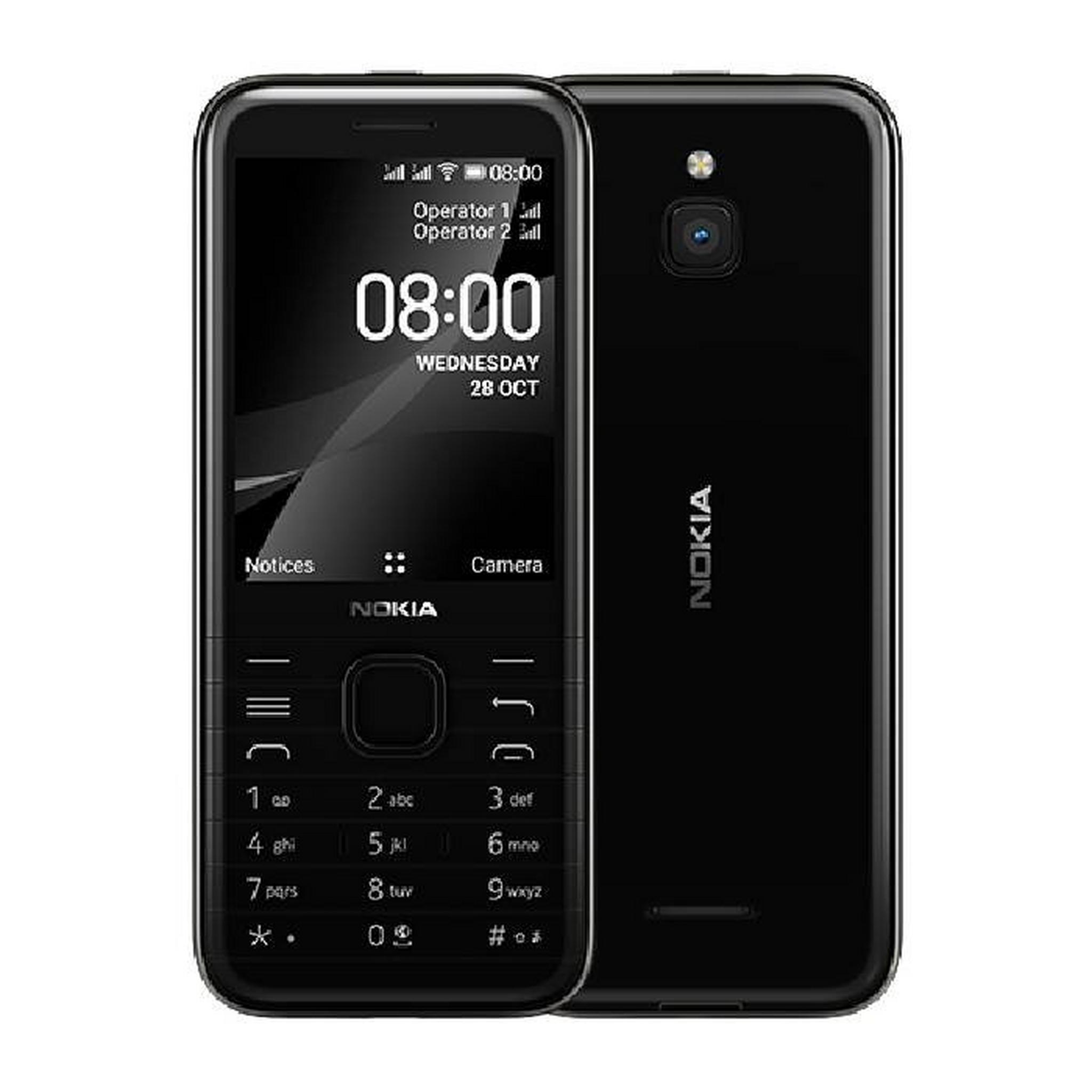 Nokia 8000 4G 2.8 512MB Phone - Black
