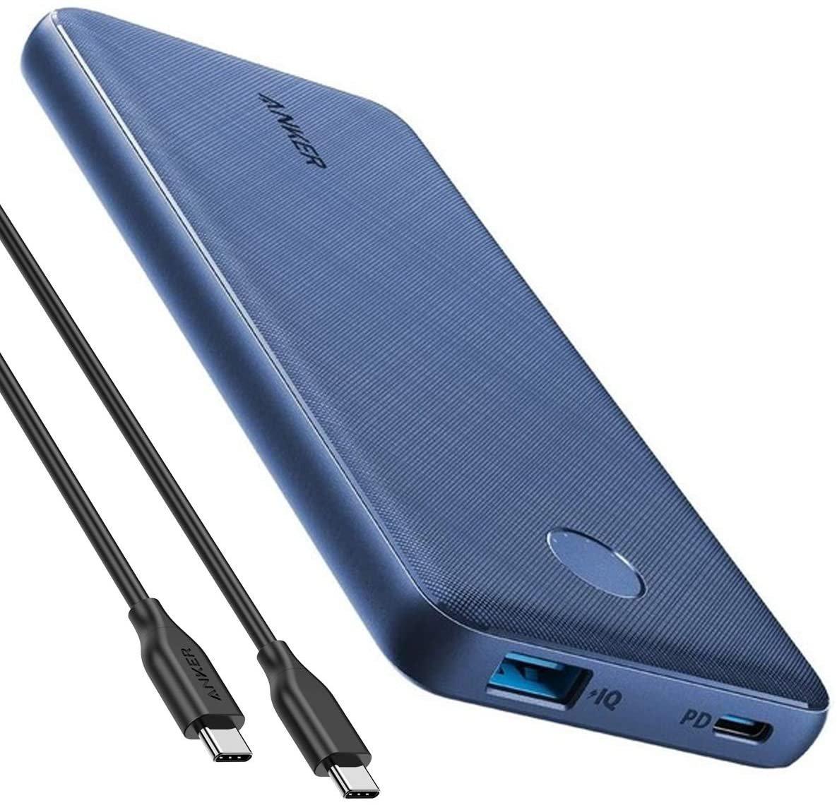 Anker PowerCore Slim 10,000 mAh Power Bank - Blue