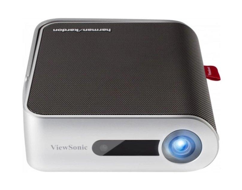 بروجيكتور ذكي ومحمول ام1 بلس ال اي دي مع مكبرات صوت هارمان كاردون من فيوسونيك