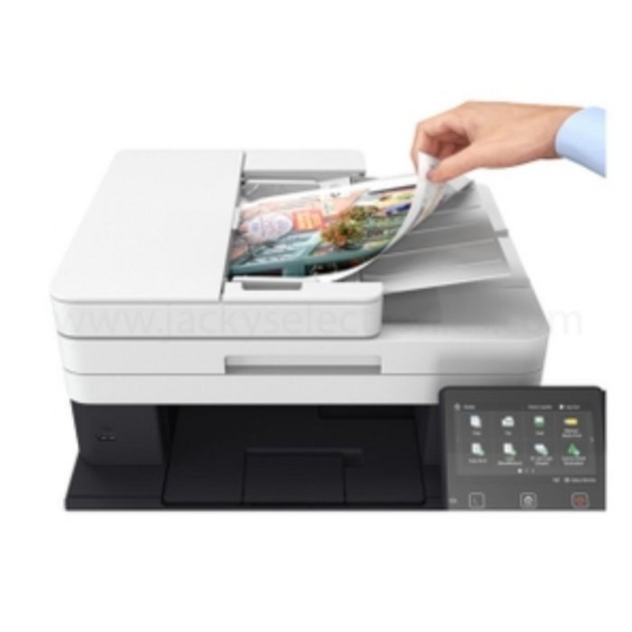 Canon i-Sensys A4 Color Multifunction Laser Printer – White (MF643Cdw)