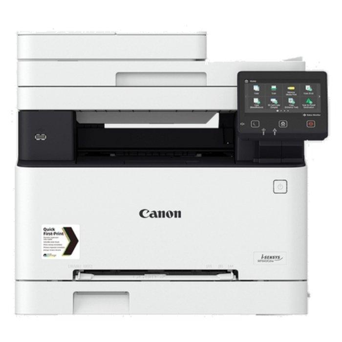 Canon i-Sensys A4 Color Multifunction Laser Printer – White (MF643Cdw)