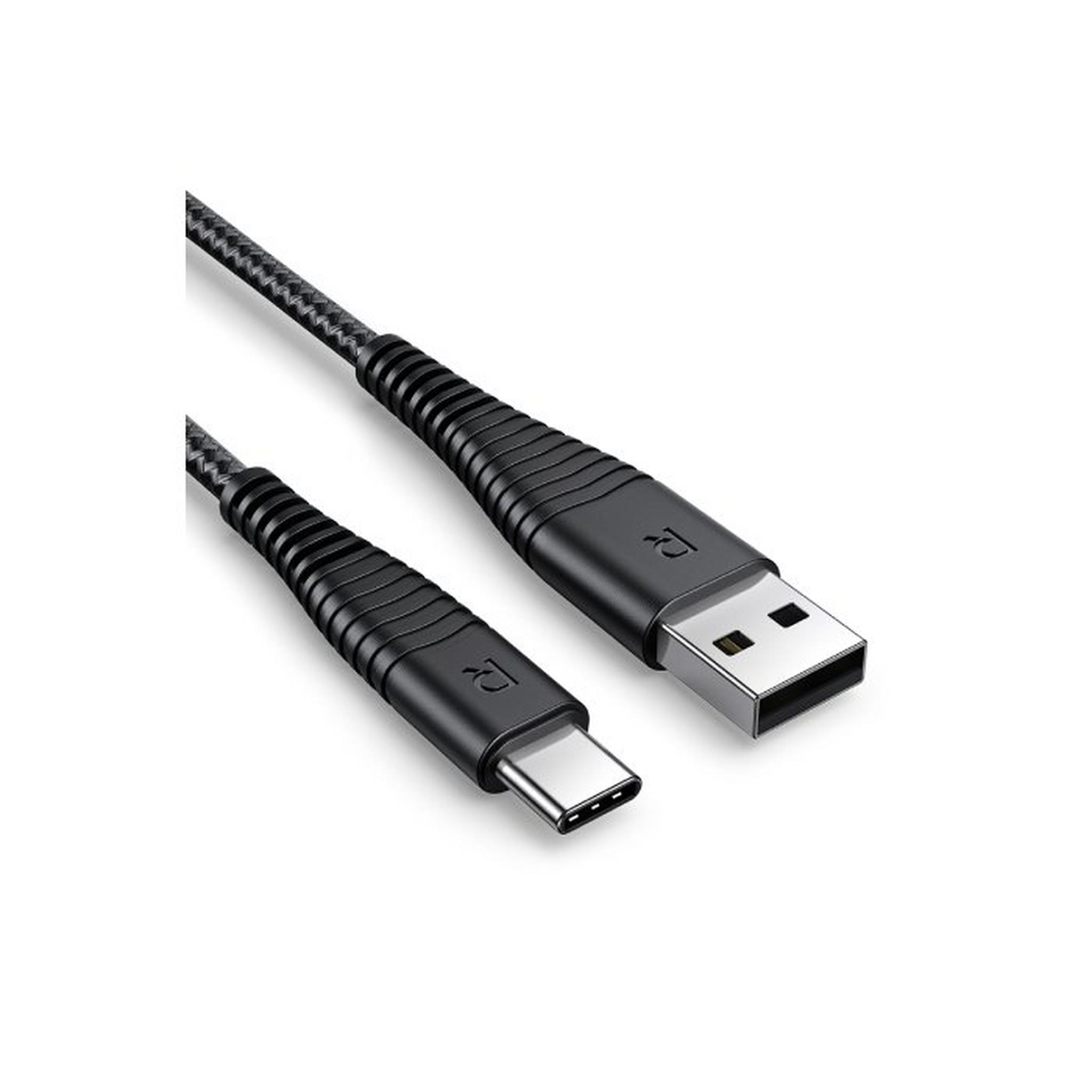 RAVPower USB-A to Type-C 1M Cable (RP-CB046) - Black