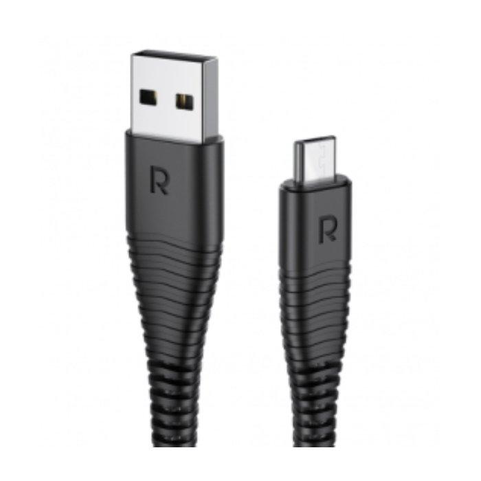 كابل يو اس بي - ايه لنوع -سي من راف باور (RP-CB046) - أسود