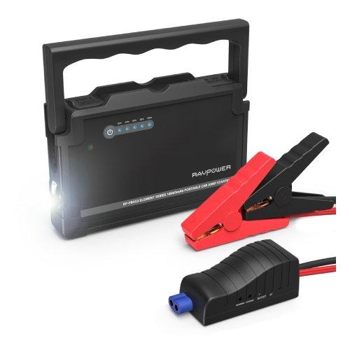 RAVPower Peak Current Car Jump Starter Shop online xcite Kuwait