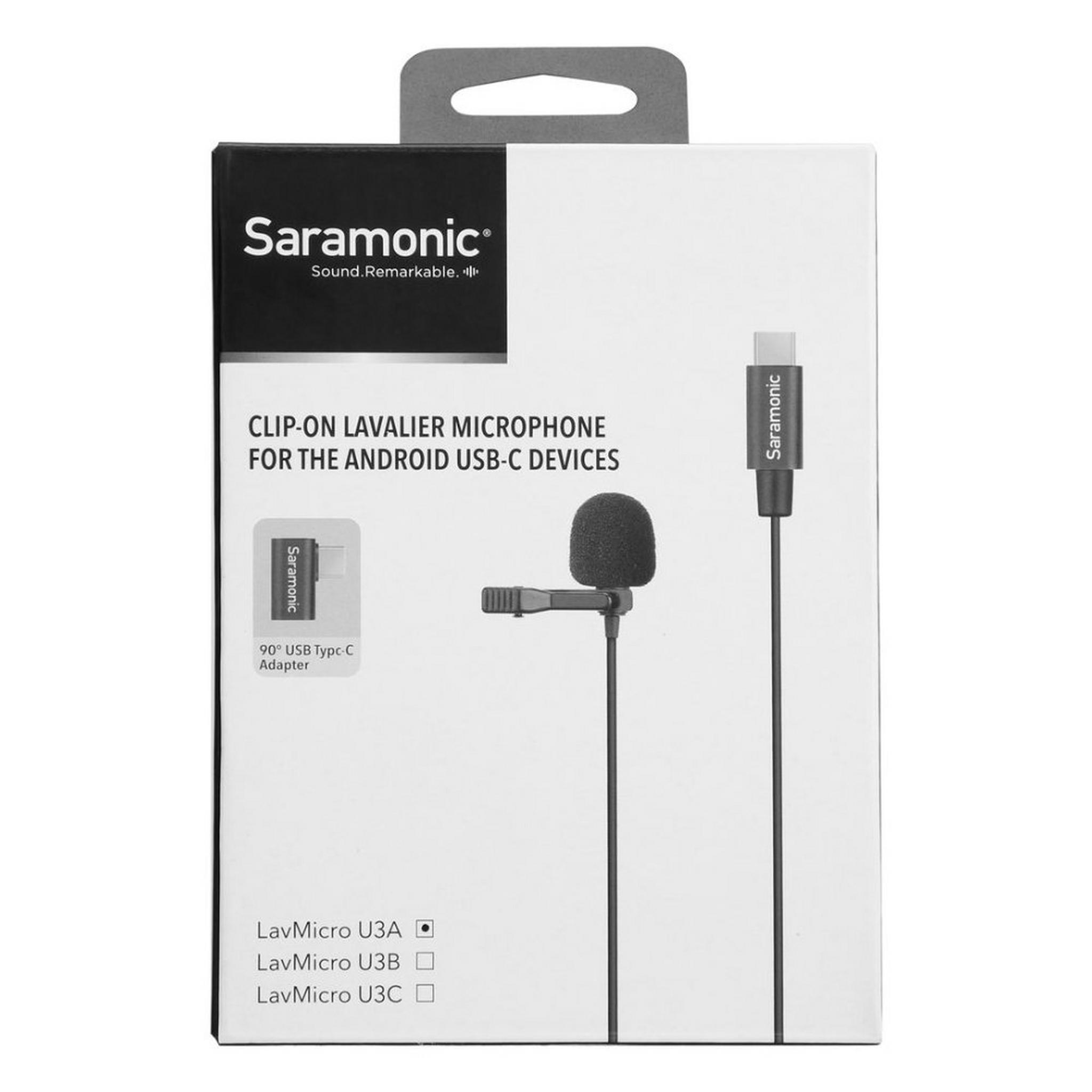 ميكروفون USB-C لافميكرو U3A من سارامونيك