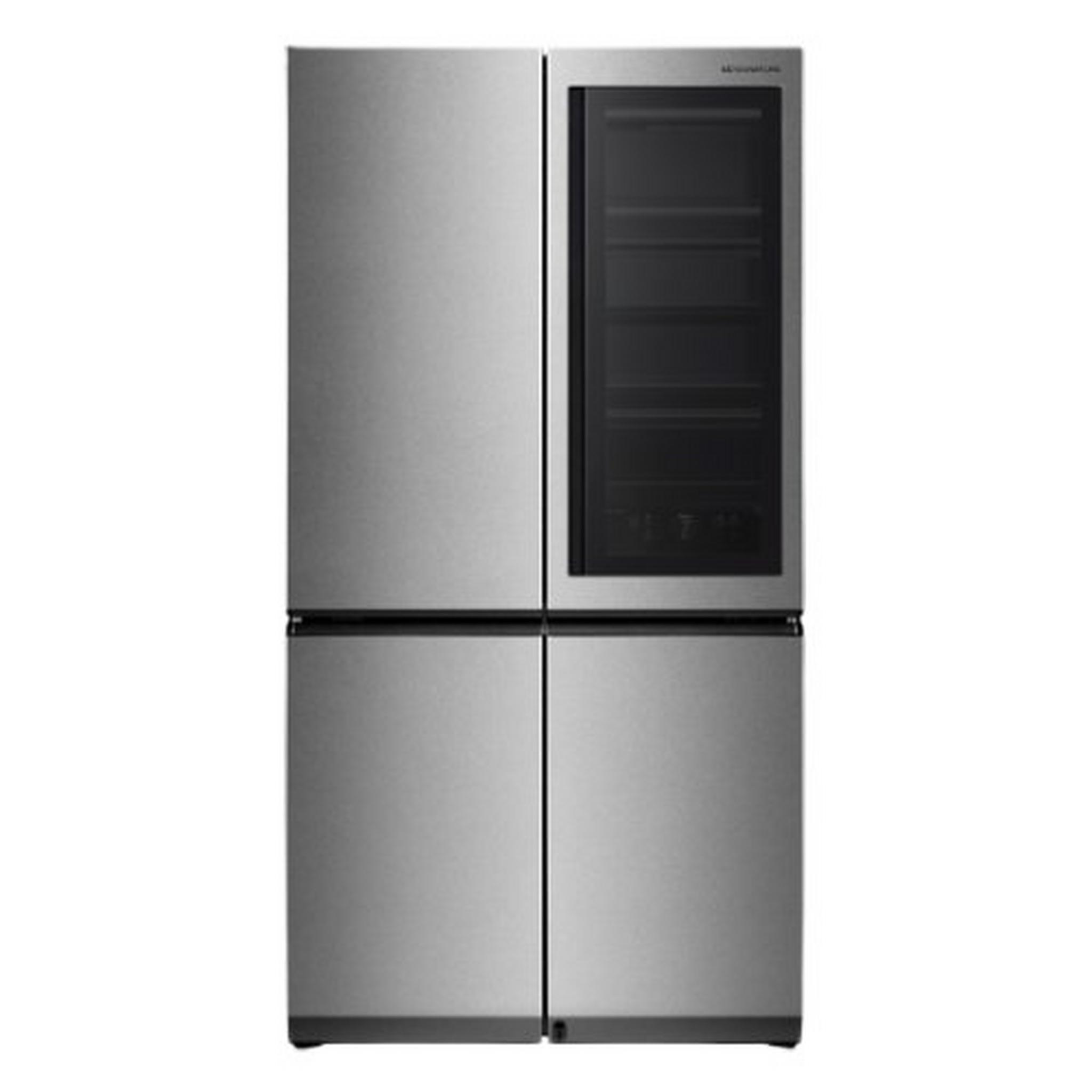 LG 28.4 CFT Side By Side Refrigerator (LMS344VBVL) - Stainless Steel
