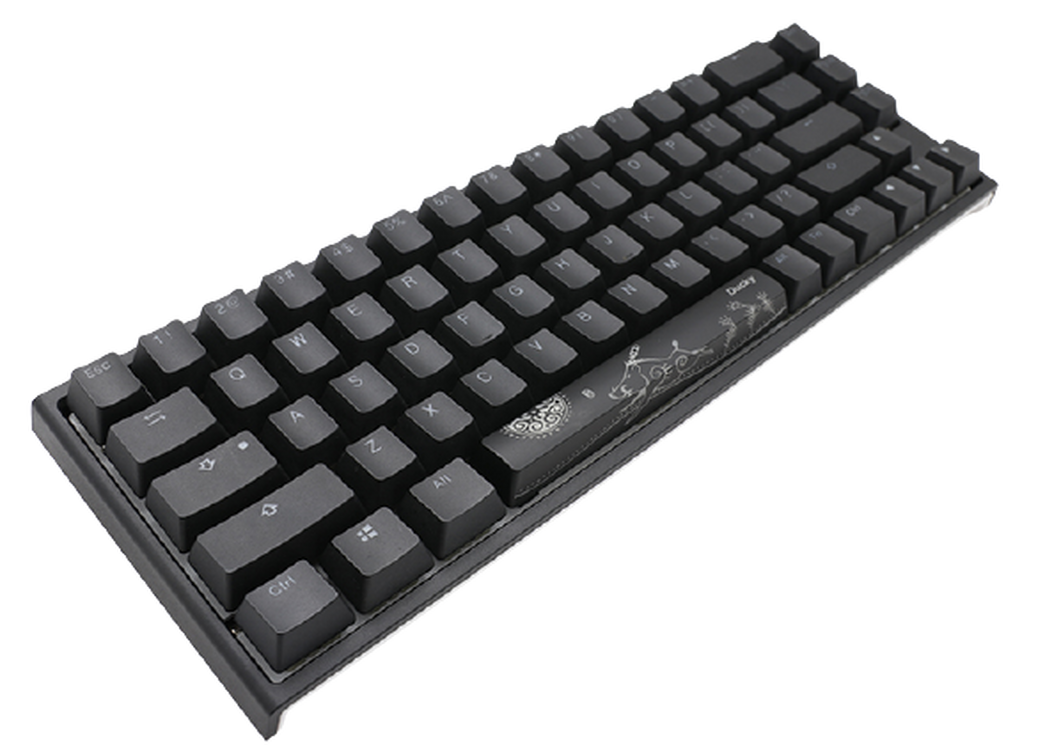 لوحة مفاتيح للألعاب داكي ون 2 اس-اف بمفاتيح ميكانيكية زرقاء وإضاءة ار-جي-بي