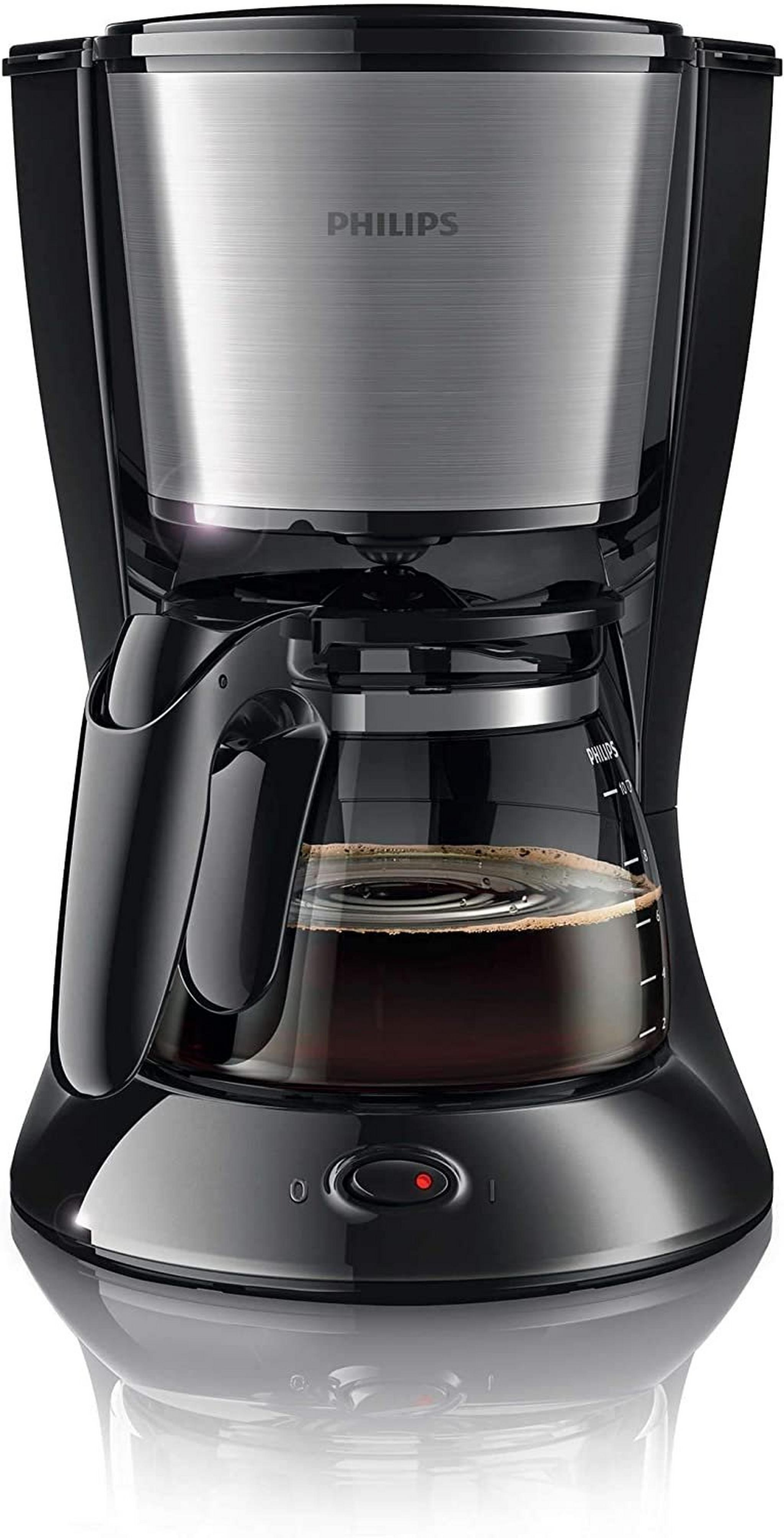 Philips Drip Coffee Maker, 1000W, 1.2L, HD7462/20 - Black