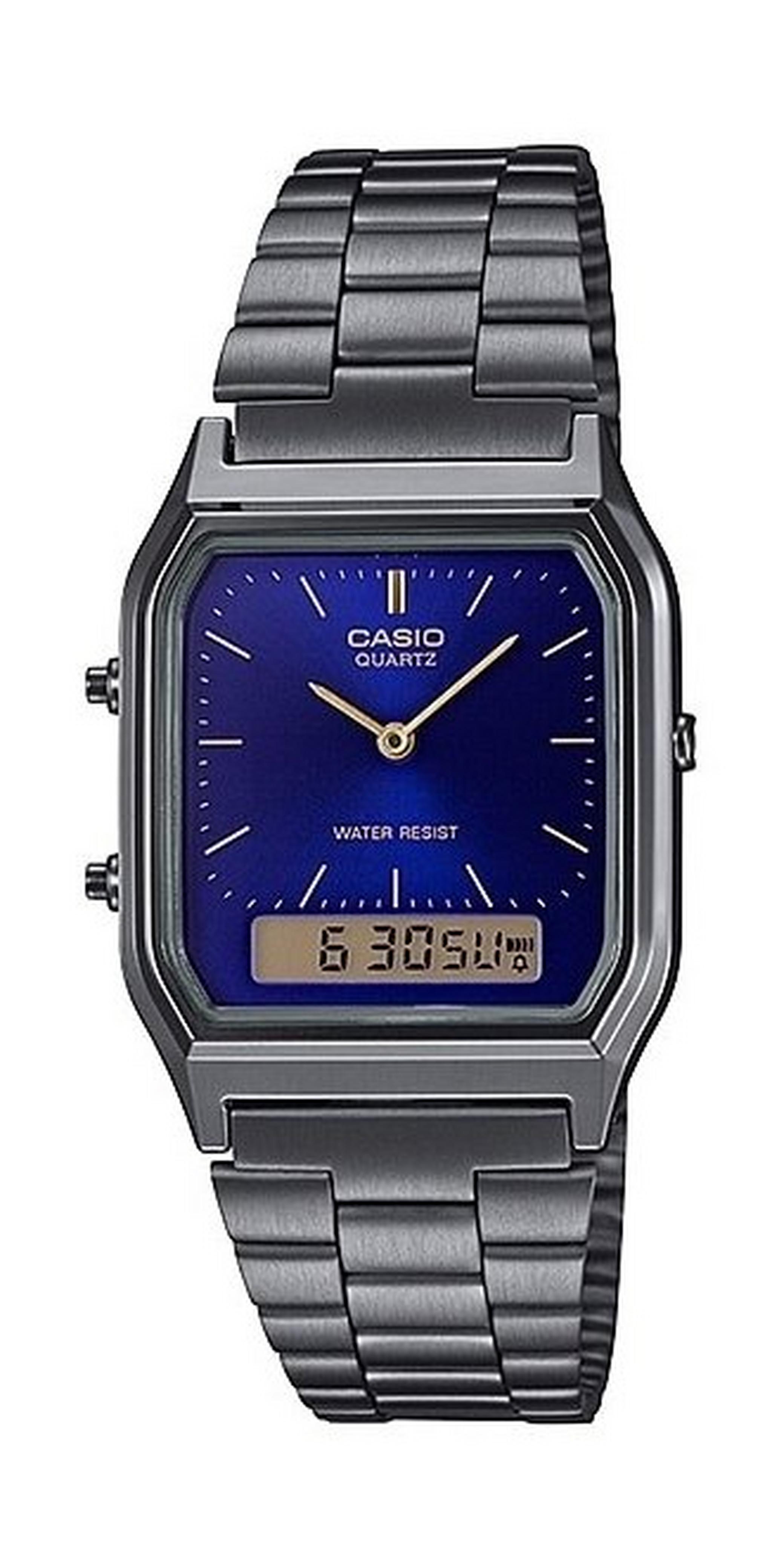 Casio 39mm Gent's Metal Analog Watch - (AQ-230GG-2ADF)