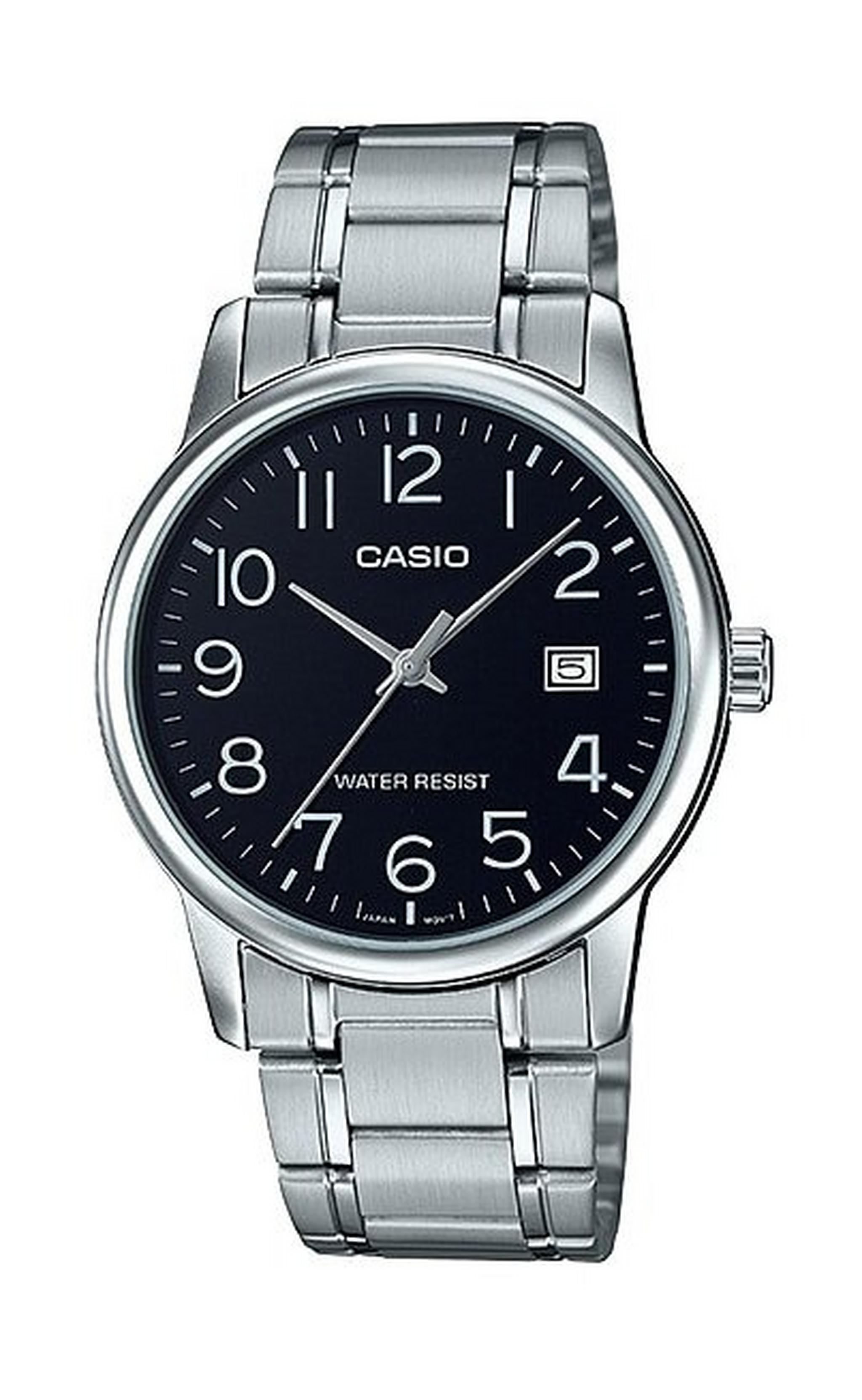 Casio 45mm Gent's Metal Analog Casual Watch - (MTP-V002D-1BUDF)