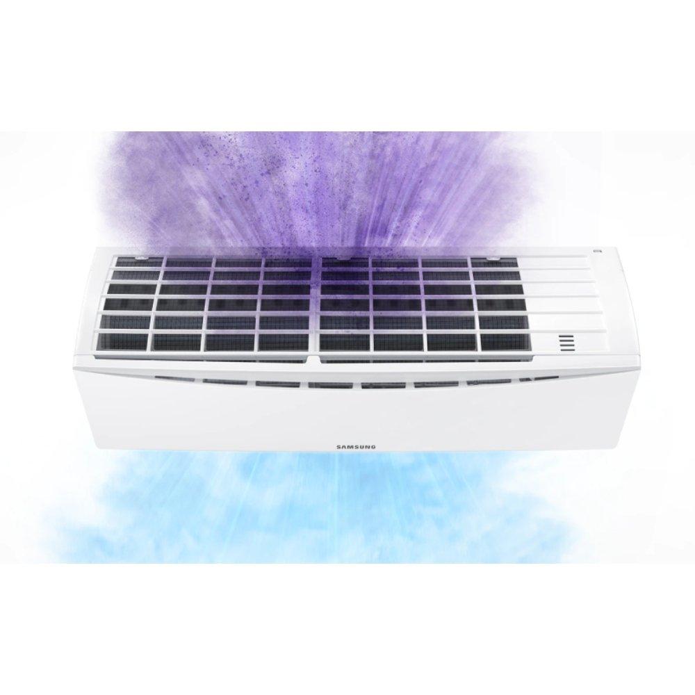 مكيف سبليت جداري بقوة 14505وحدة تي 4 من سامسونج  (AR18TRHQLWK)