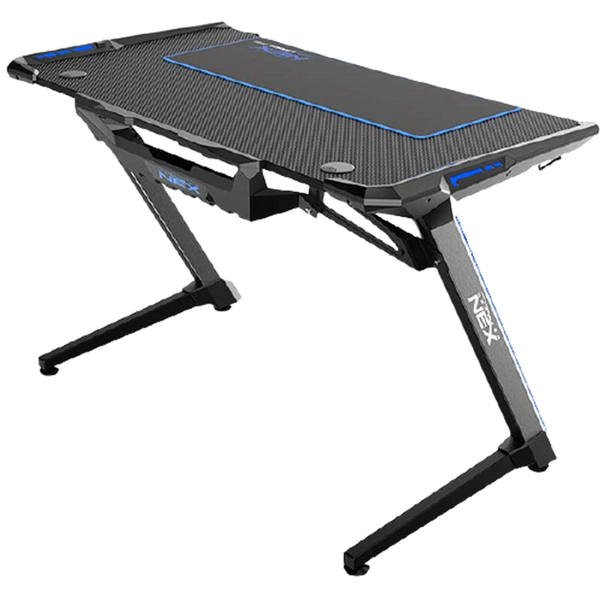 Dxracer Nex Gaming Desk – Black/Blue