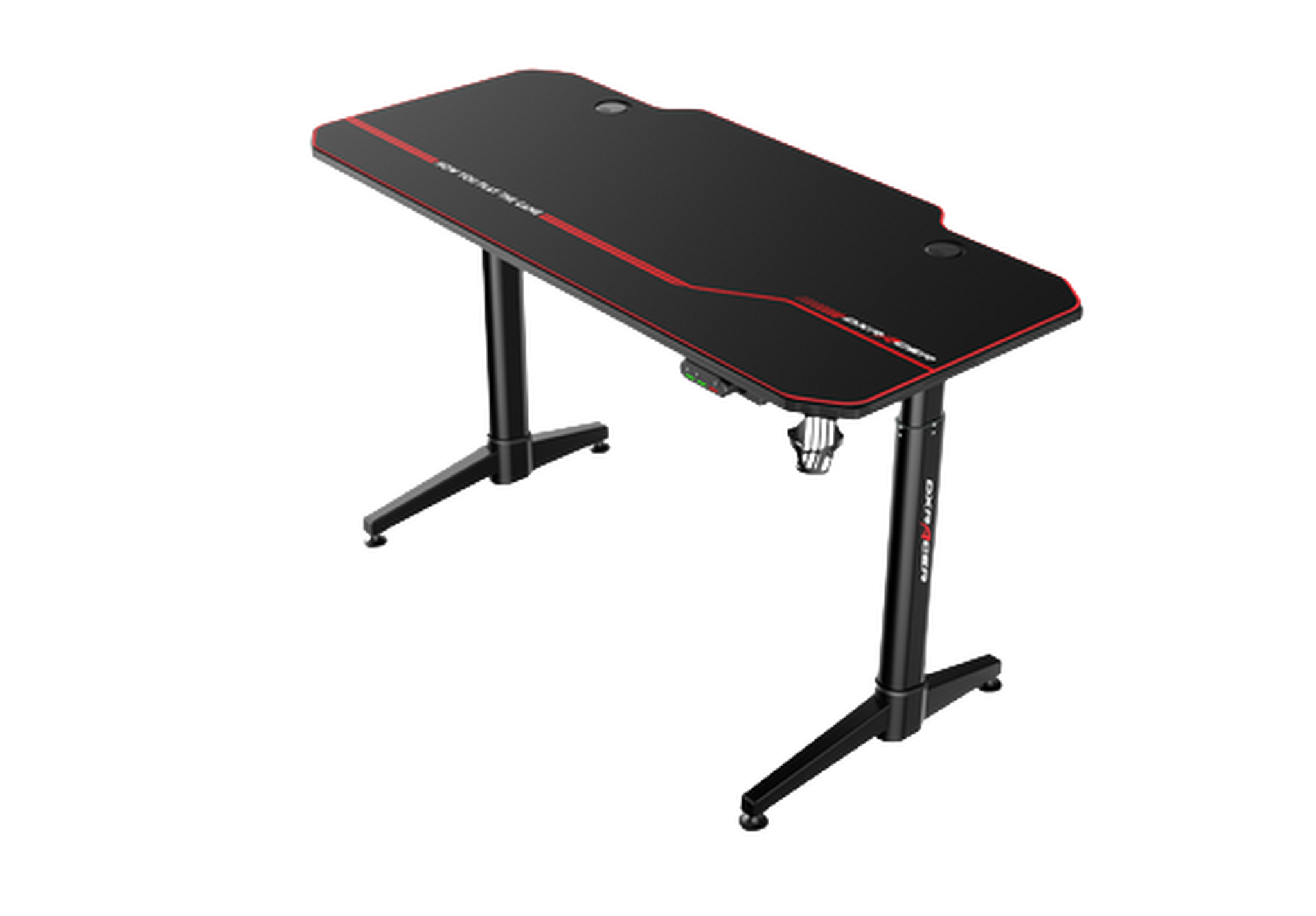 DXRacer EL-1140 Lifting Hydraulic Gaming Desk – Black