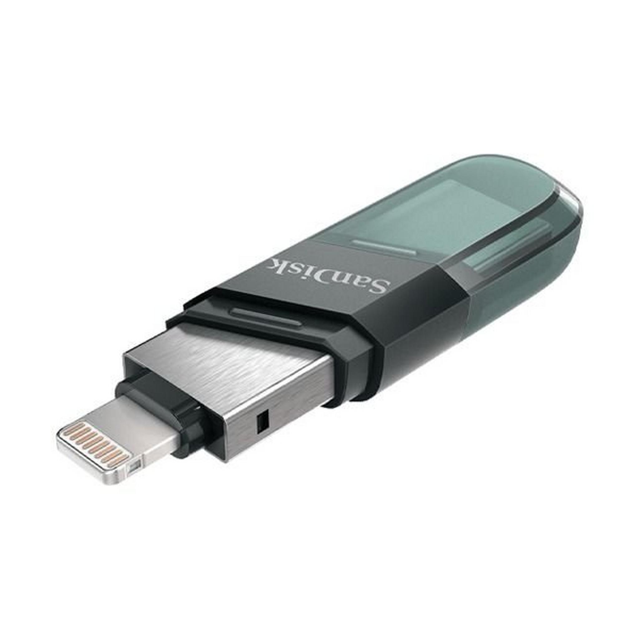 SanDisk 32GB iXpand Flip Flash Drive USB 3.1 and Lightening, for iOS, Windows and Mac