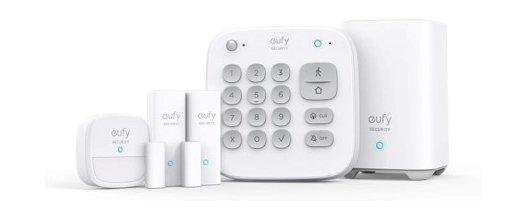 Eufy 5-Piece Home Alarm Kit, T8990321 – White