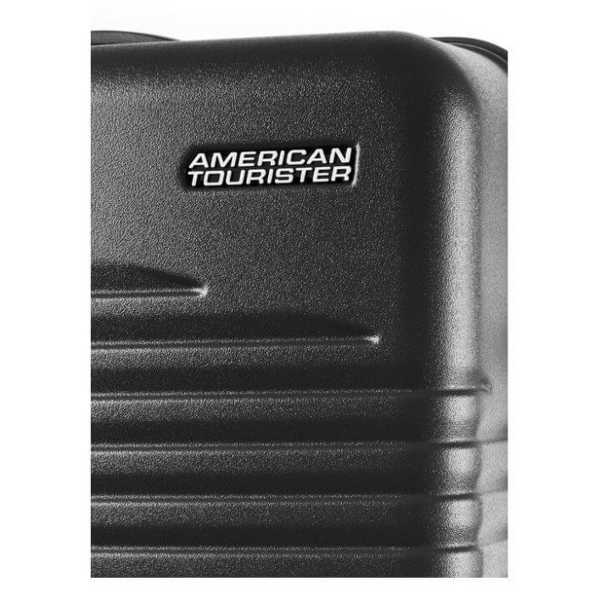American Tourister 55cm Spinner Sky Park Hard Luggage - Black