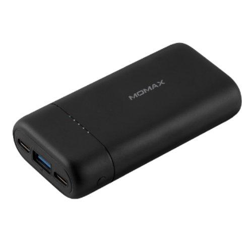 Momax 10000mAh USB-C PD External Battery Pack - Black