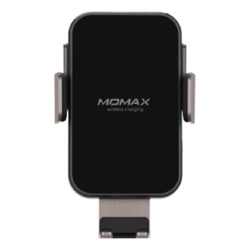 Momax Q.Mount Smart Auto-clamp Wireless Charging Car Mount - black