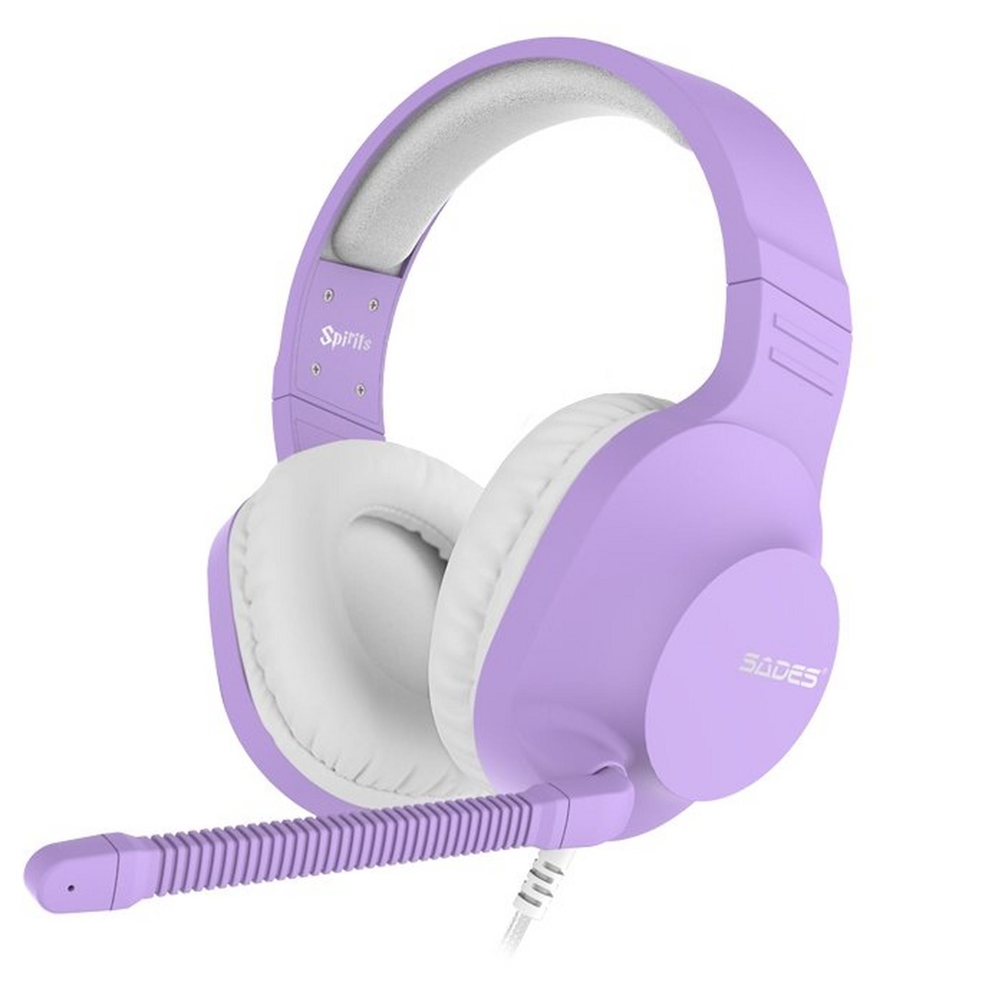 Sades Spirits SA721 Gaming Headset - Purple