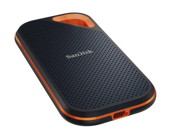 SanDisk Extreme Pro Portable SSD,  2TB, SDSSDE81-2T00-G25 - Black
