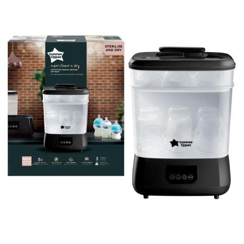 Tommee Tippee Advanced Electric Steam Sterilizer + Dryer - Black