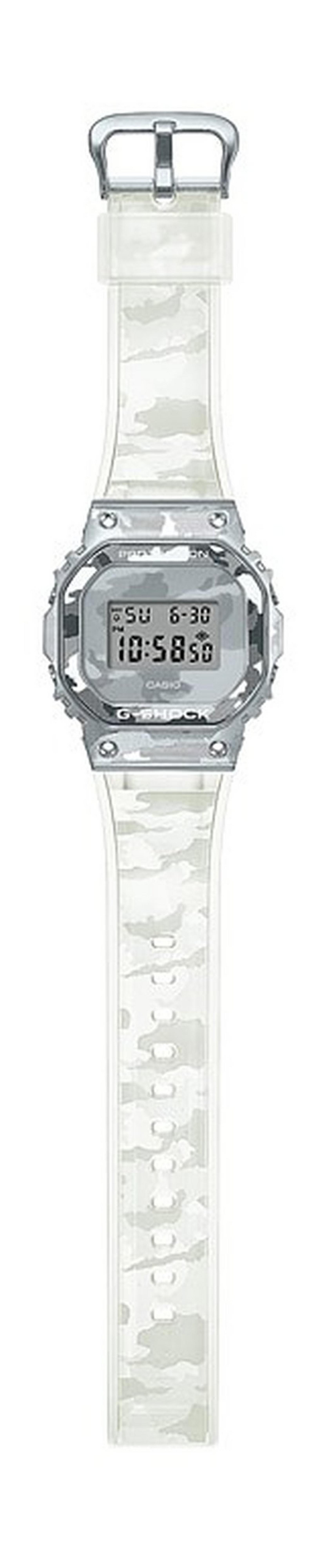 ساعة جي شوك كاجوال- للرجال حجم 50 ملم- (GM-5600SCM-1DR)
