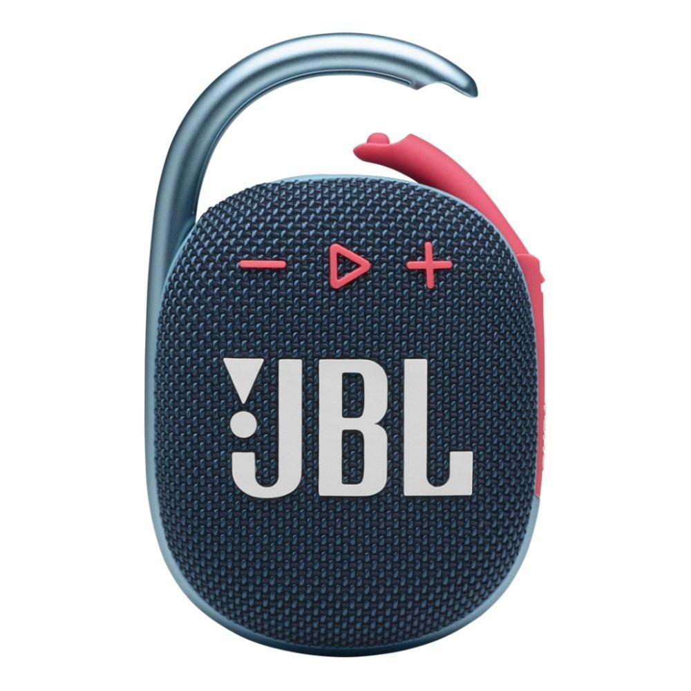 JBL Clip 4 Portable Wireless Speaker, JBLCLIP4BLUP - Blue/Pink