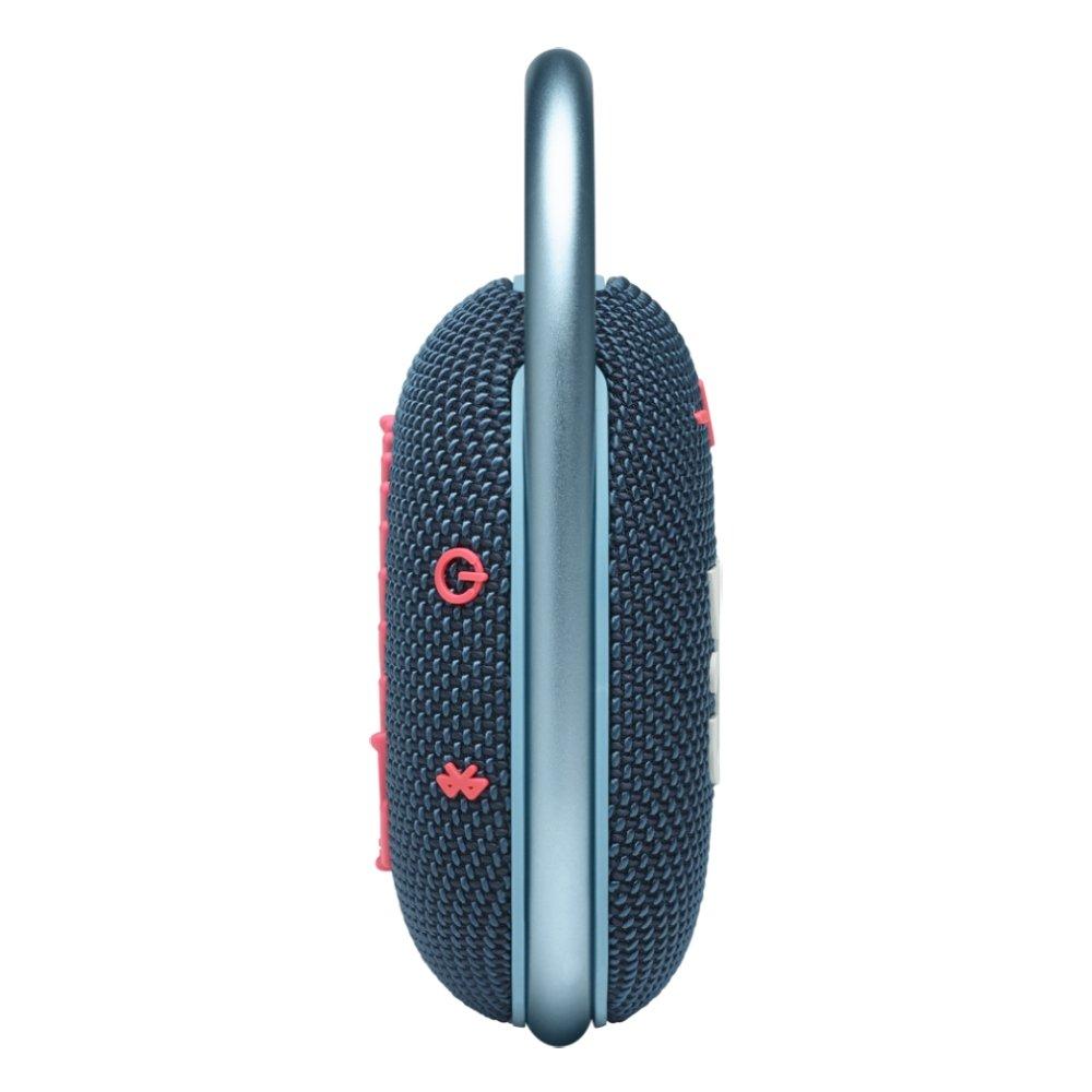 JBL Clip 4 Portable Wireless Speaker, JBLCLIP4BLUP - Blue/Pink