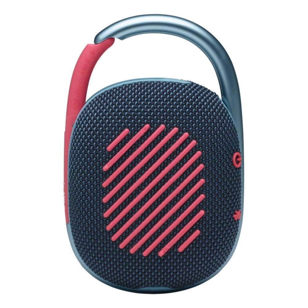JBL Clip 4 Portable Wireless Speaker, JBLCLIP4BLUP - Blue/Pink