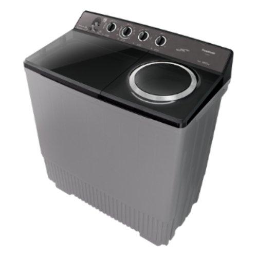 Panasonic Twin Tub Washer 18Kg Washing Capacity, 13kg Drying Capacity - NA-W18XG1BRU - Grey
