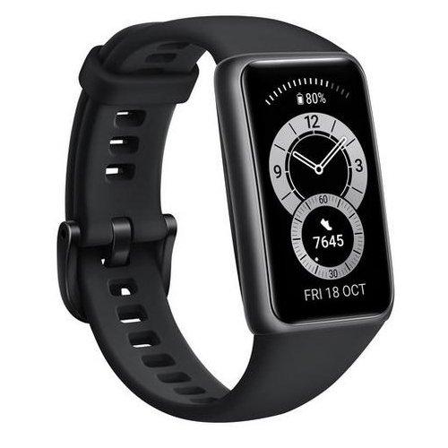 سوار تتبع اللياقة البدنية والنشاط باند 6 من هواوي - أسود
