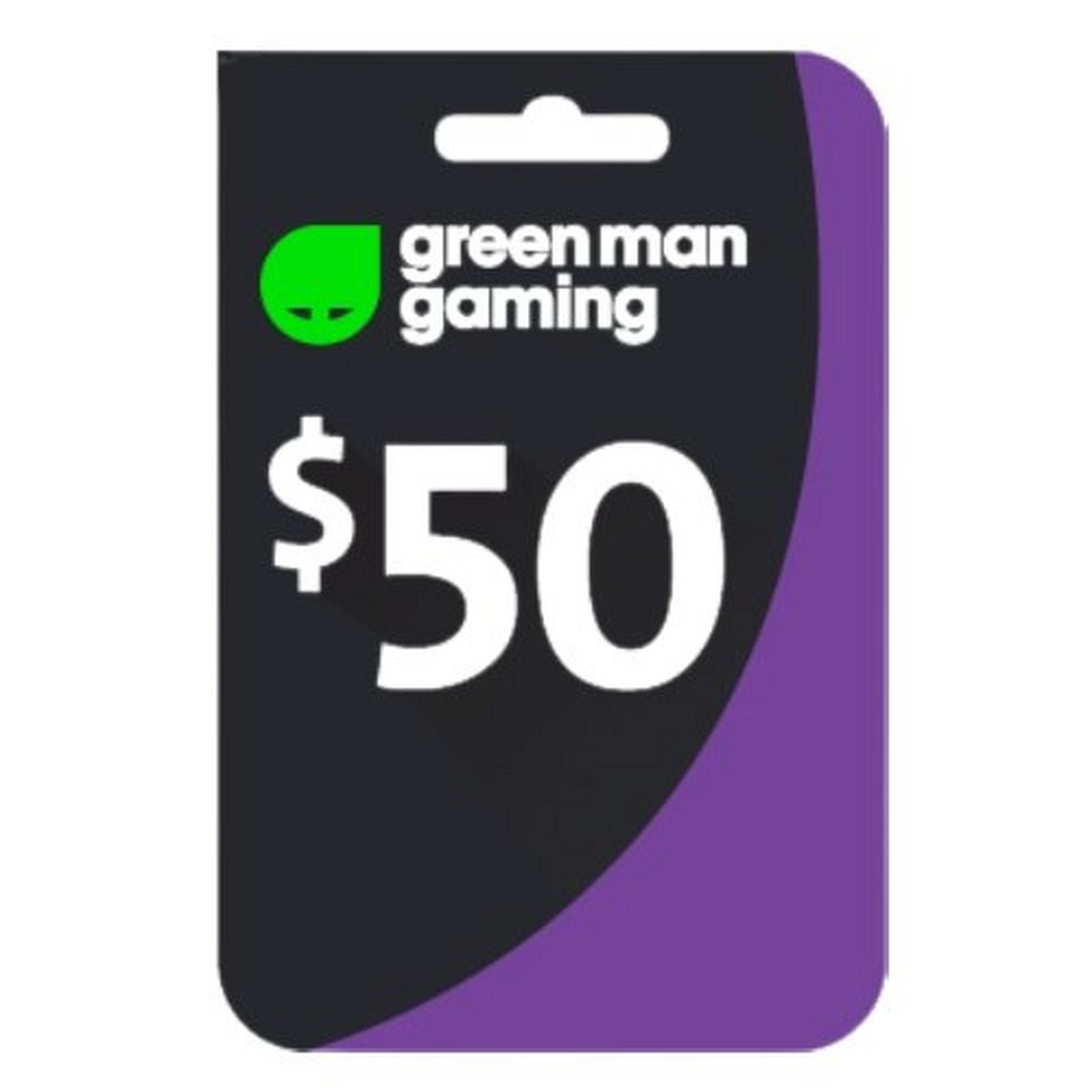 Green Man Gaming Gift Card $50