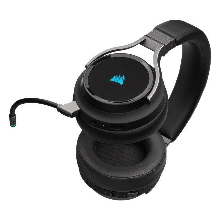Corsair Virtuoso RGB Wireless High-Fidelity Gaming Headset - Carbon