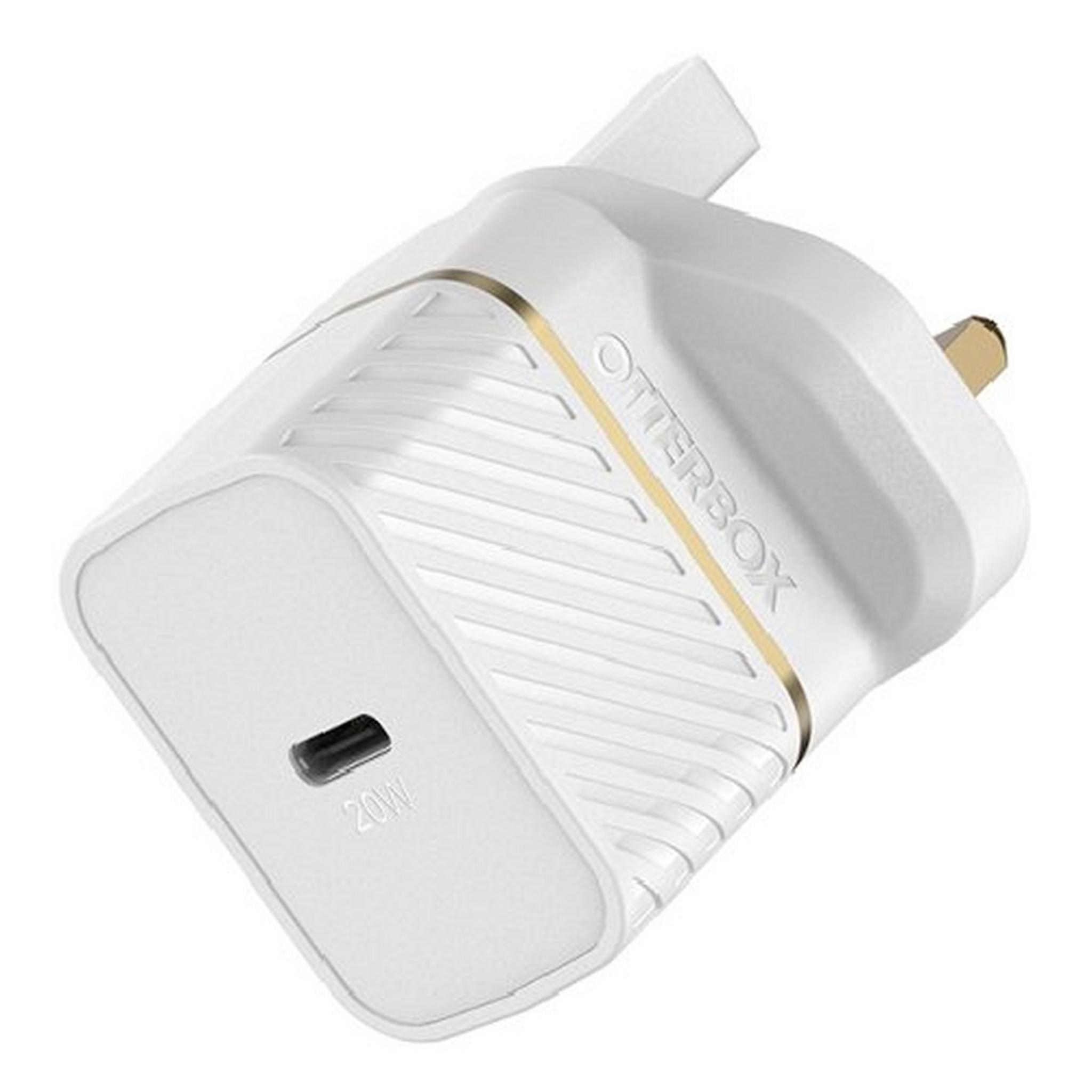 Otterbox 20W Wall Charger and USB-C to Lightening Cable (78-80482) - White