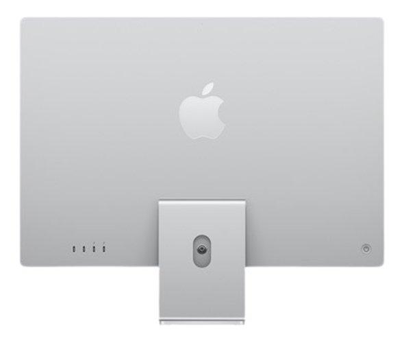 Apple iMac M1 Processor 8GB RAM 512 SSD 24-inch Touch ID 4.5K Retina Display All-In-One Desktop (2021) - Silver