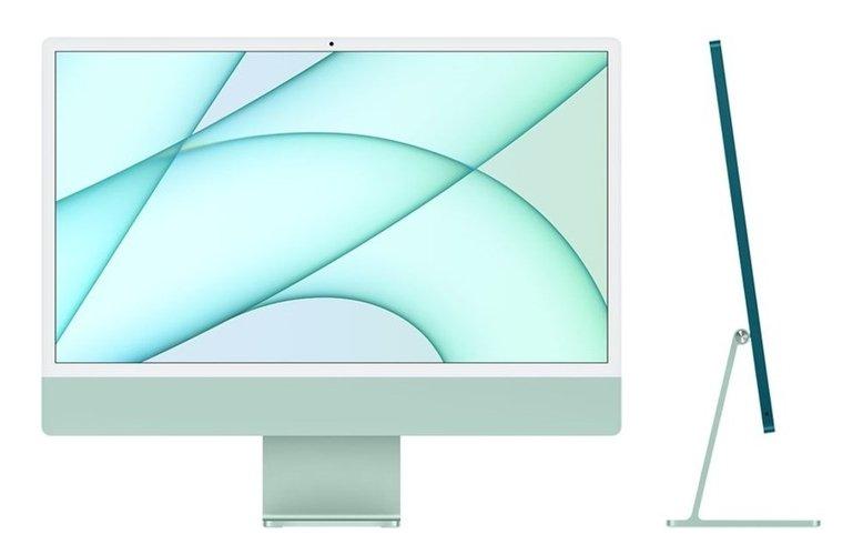 Buy Apple imac m1 processor 8gb ram 512 ssd 24-inch touch id 4. 5k retina display all-in-on... in Saudi Arabia