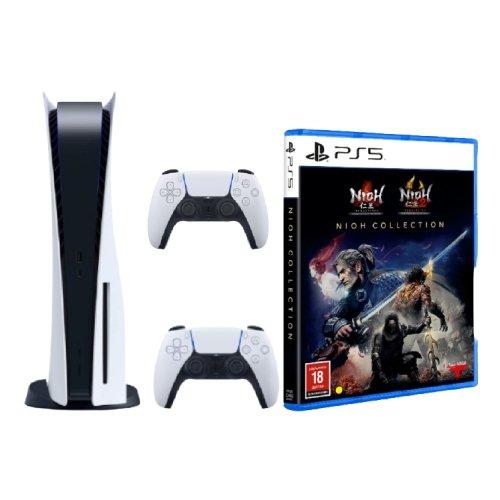 Sony PlayStation 5 BluRay Disc Console + DualSense 5 Wireless