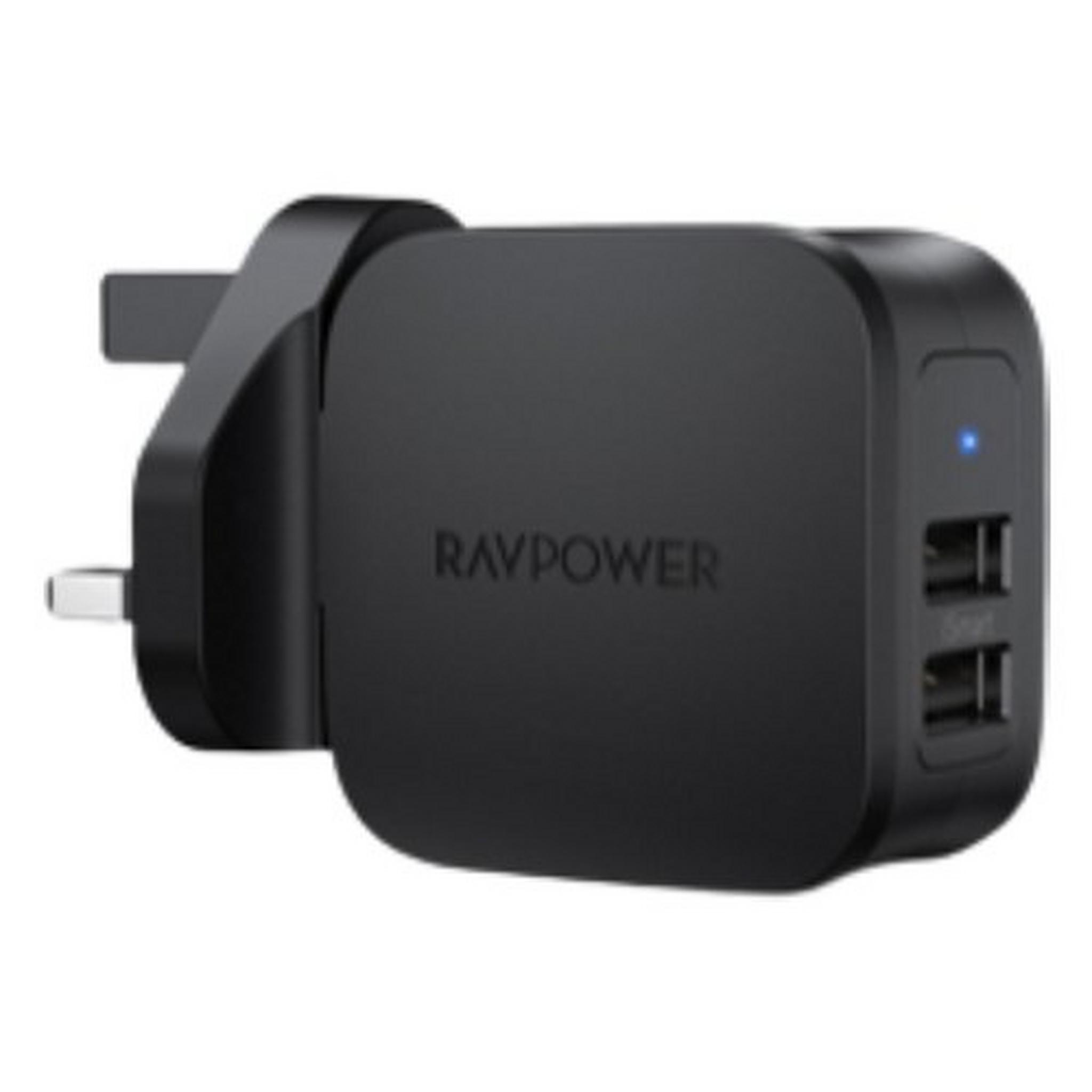 RAVPower 10000mAh Power Bank + Type-C to Lighting Cable + Wall Charger