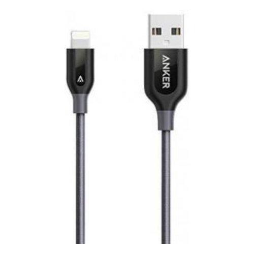 Buy Anker powerline+ ii lightning cable 3ft/0. 9m (a8452h13) - black in Saudi Arabia